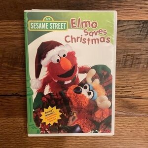 Sesame Street Elmo Saves Christmas Children’s Movie DVD